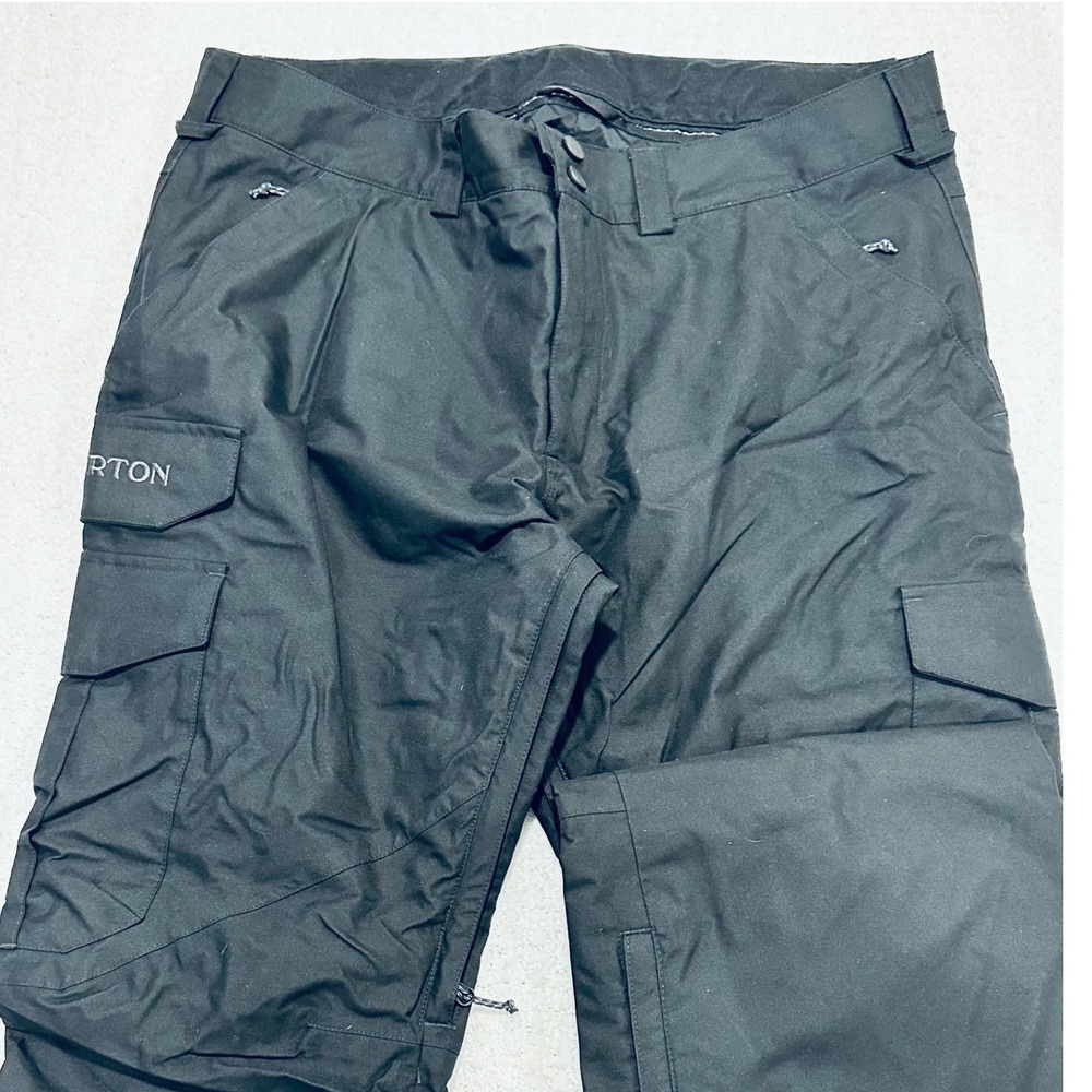 Burton Living Lining Cargo Snowboard Pants Medium Black